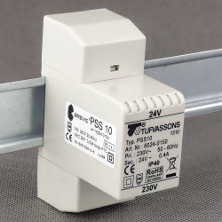 PSS 10T 230/24V transformator na szynę DIN Breve