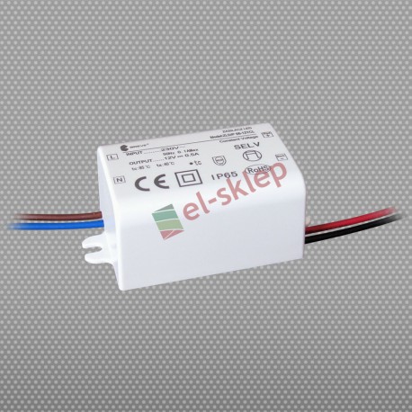 ZLDP 06-24YCL 0,25A IP65 zasilacz LED Breve